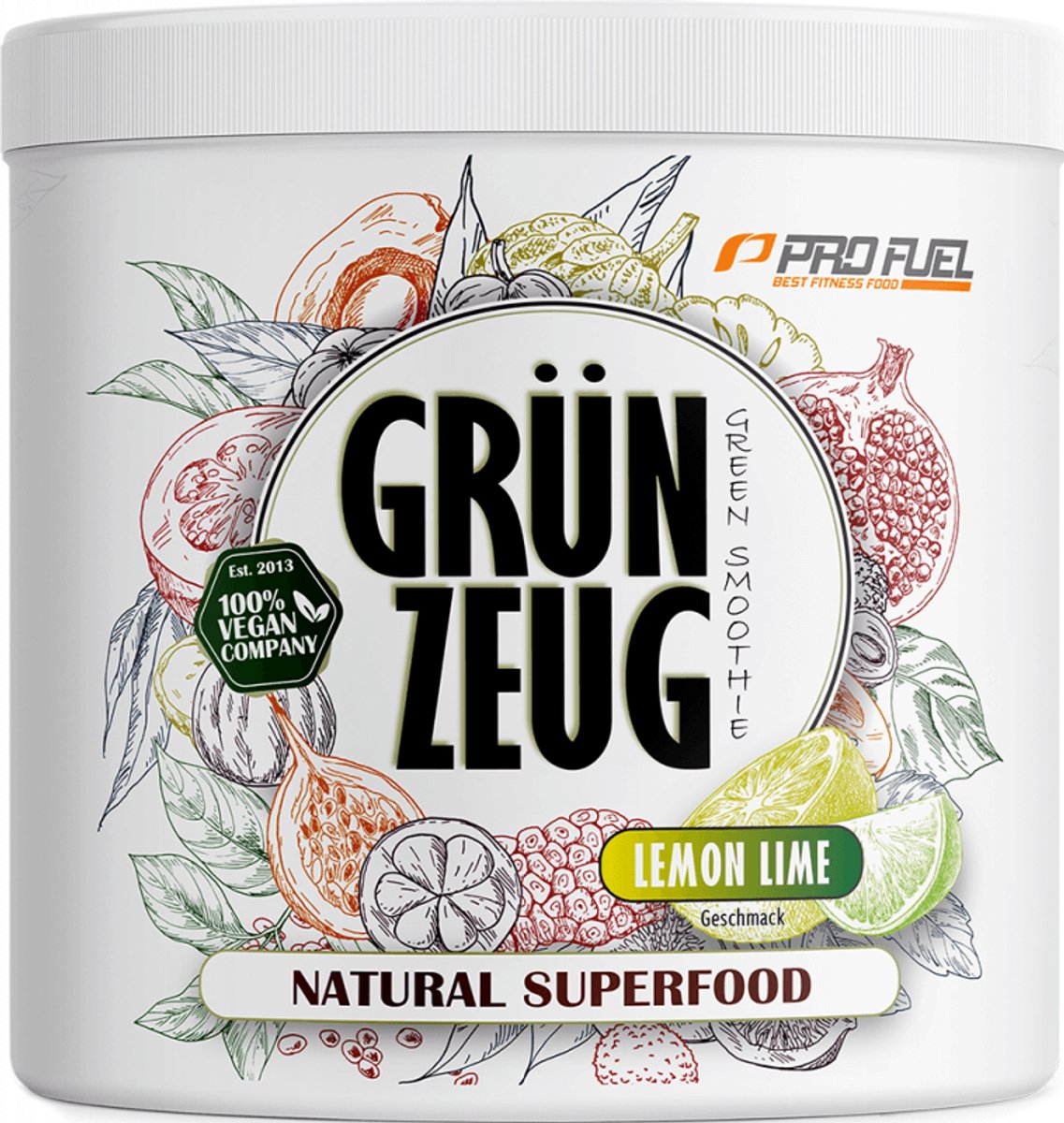 ProFuel Grünzeug (300g) Lemon Lime - Functionele voeding - Supervoeding