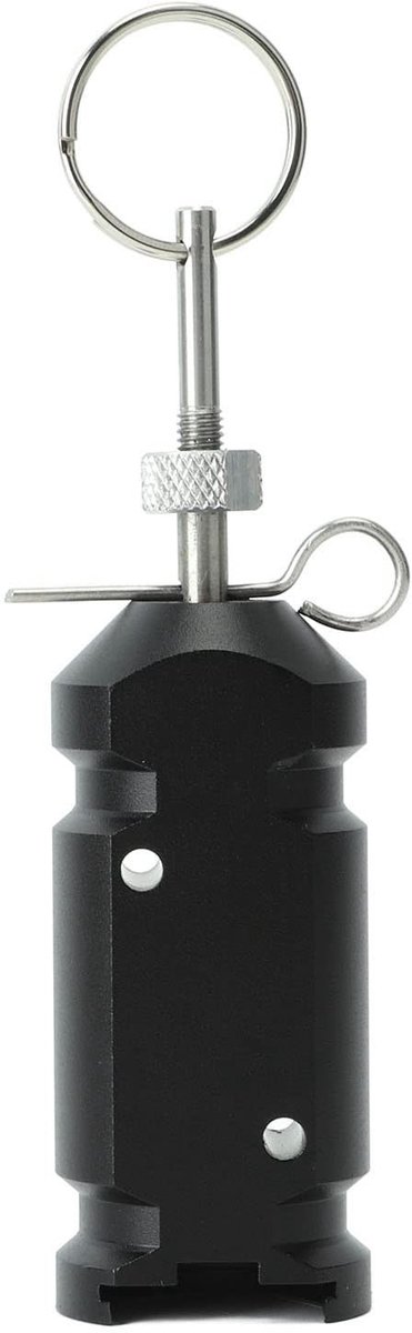 Jhubersproducts - Perimeter Trip Alarm - Camping Alarm - Vroeg Waarschuwing Systeem - Zwart - Beveiligingsapparaat - Buiten gebruik - 90 Decibel