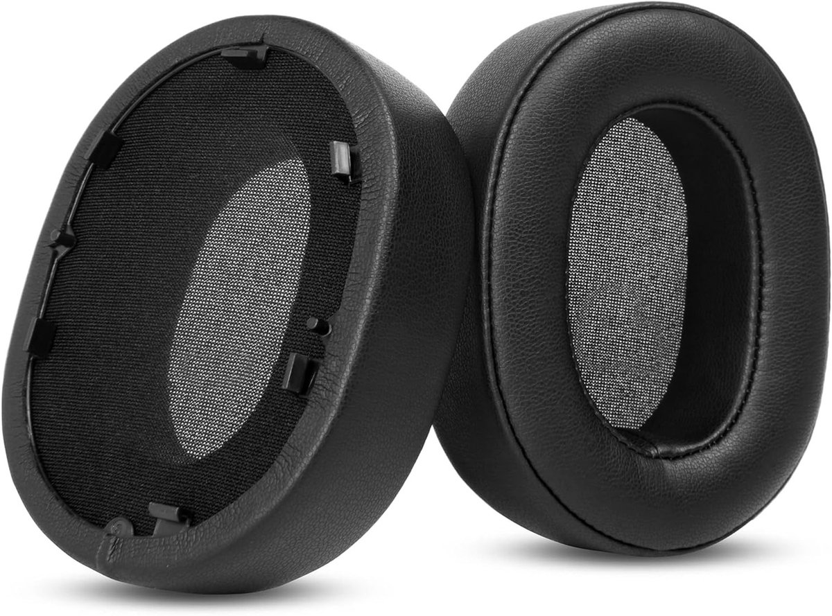Vervangende Oorkussens voor Draadloze Noise Cancelling Hoofdtelefoons van Hoge Kwaliteit met Echte Leren Afwerking