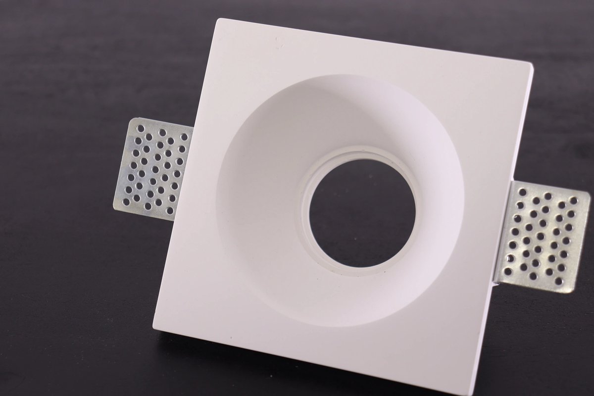 Trimless inbouwspot rond wit - binnenmaat dia 10cm