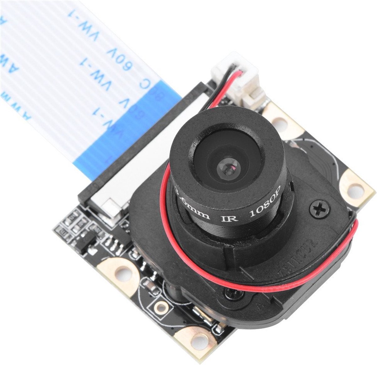 Dailygoods - Handmatige IR-cut Camera - Nachtzicht - 5 MP HD Webcam - Instelbare Focusmodule - 1080p Video - Voor Raspberry Pi 2/B+ - Inclusief 2 Fill