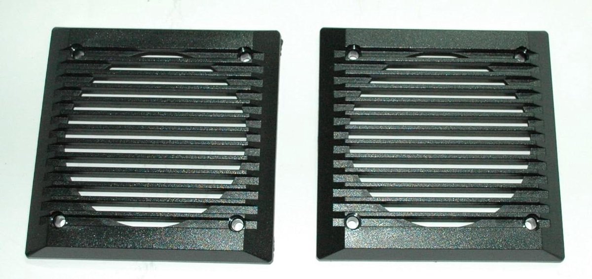 Roosters voor houder - Luidsprekerbescherming - Auto audio - Specifiek model - 100 mm diameter - Zwart