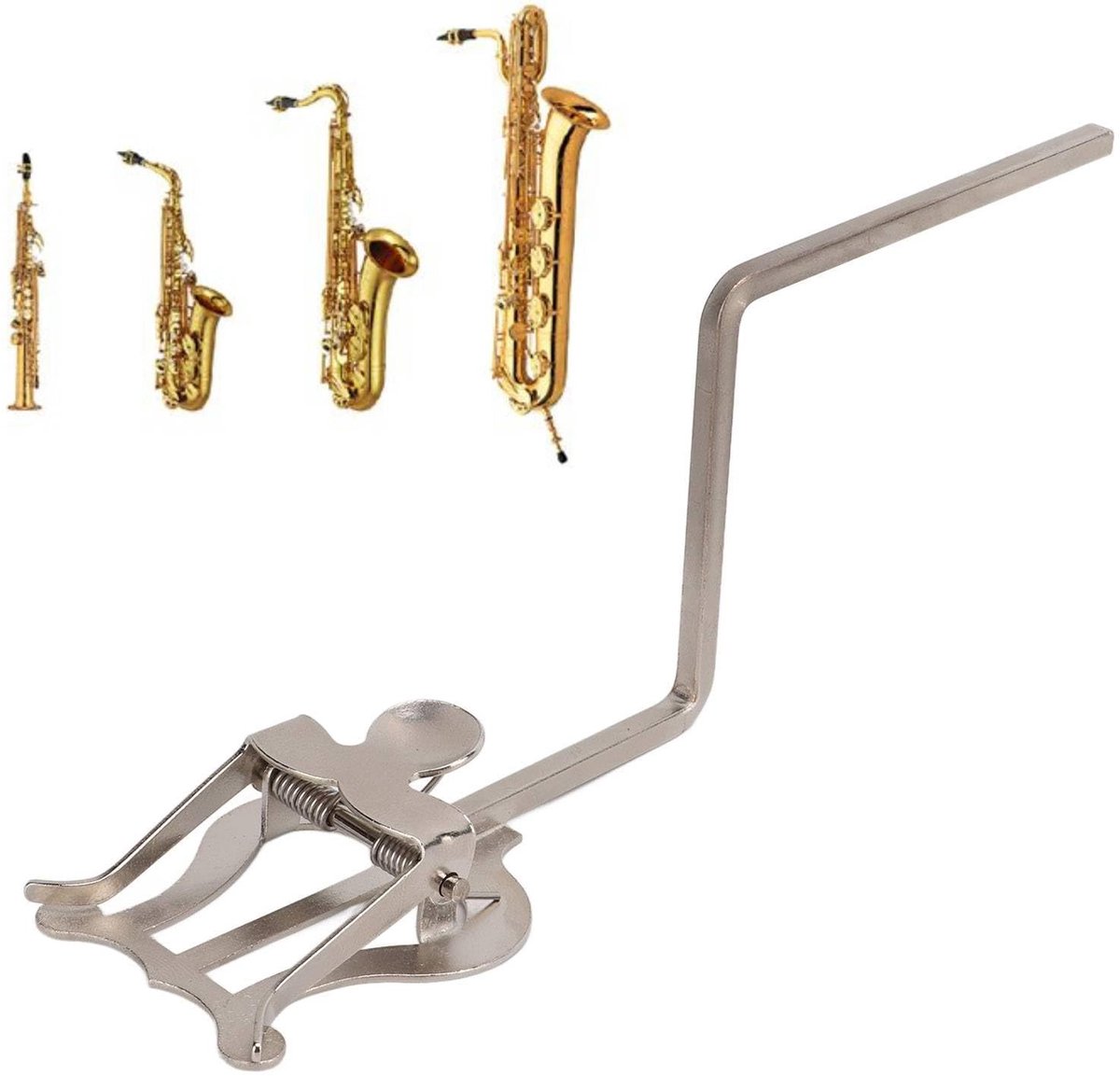 Altsaxofoon Blad Clip Stand - Duurzaam en Lichtgewicht Muziek Houder
