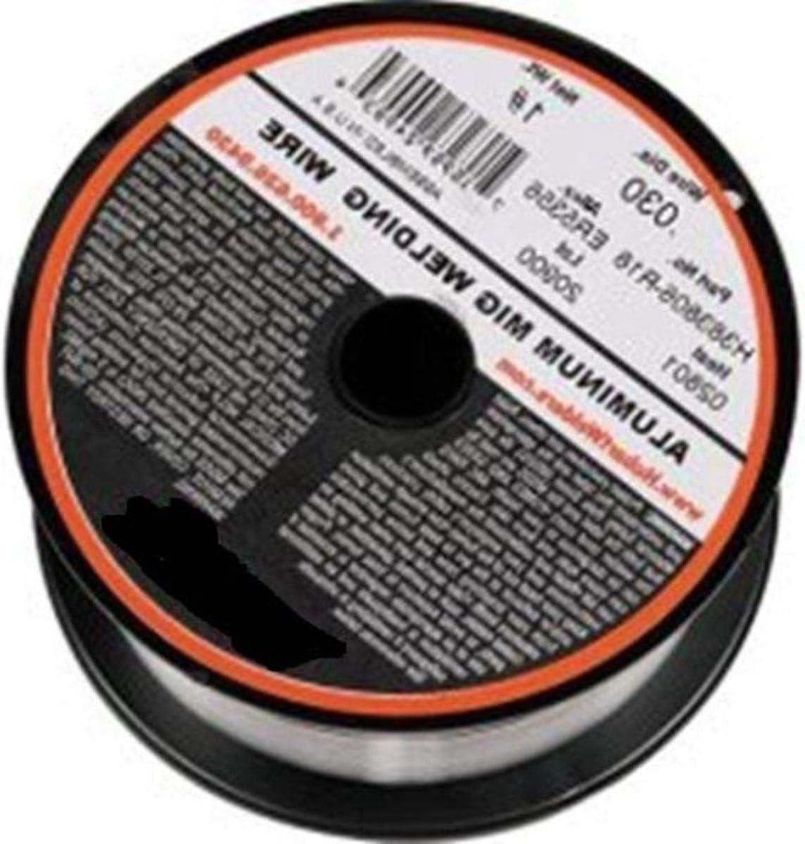 Aluminium Lasdraad - Algemeen Lasmateriaal - Algemeen Aluminium Lassen - Heldere Lasafwerking - 0.035-Inch - Zilver