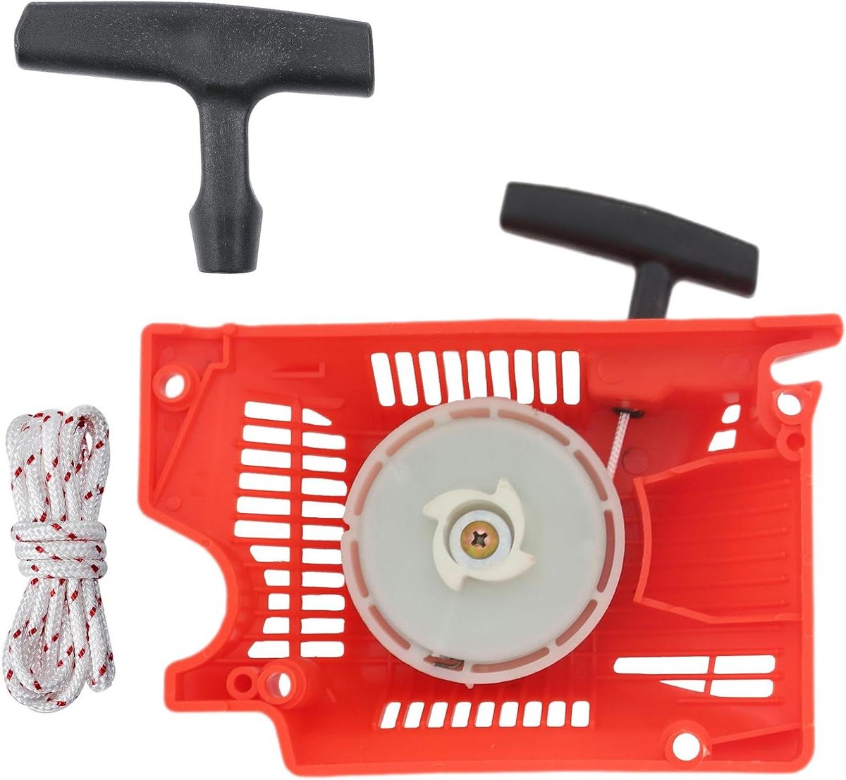 Kettingzaag Starter - Trekstarter Reserveonderdeel - Motor Starten - Hoge Hardheid Materiaal - 45cc 52cc 58cc - Zwart