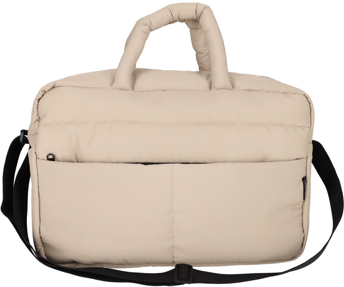 NORLÄNDER Padded Weekendtas Taupe – Ruime, Comfortabele Reistas met Trolleystrap