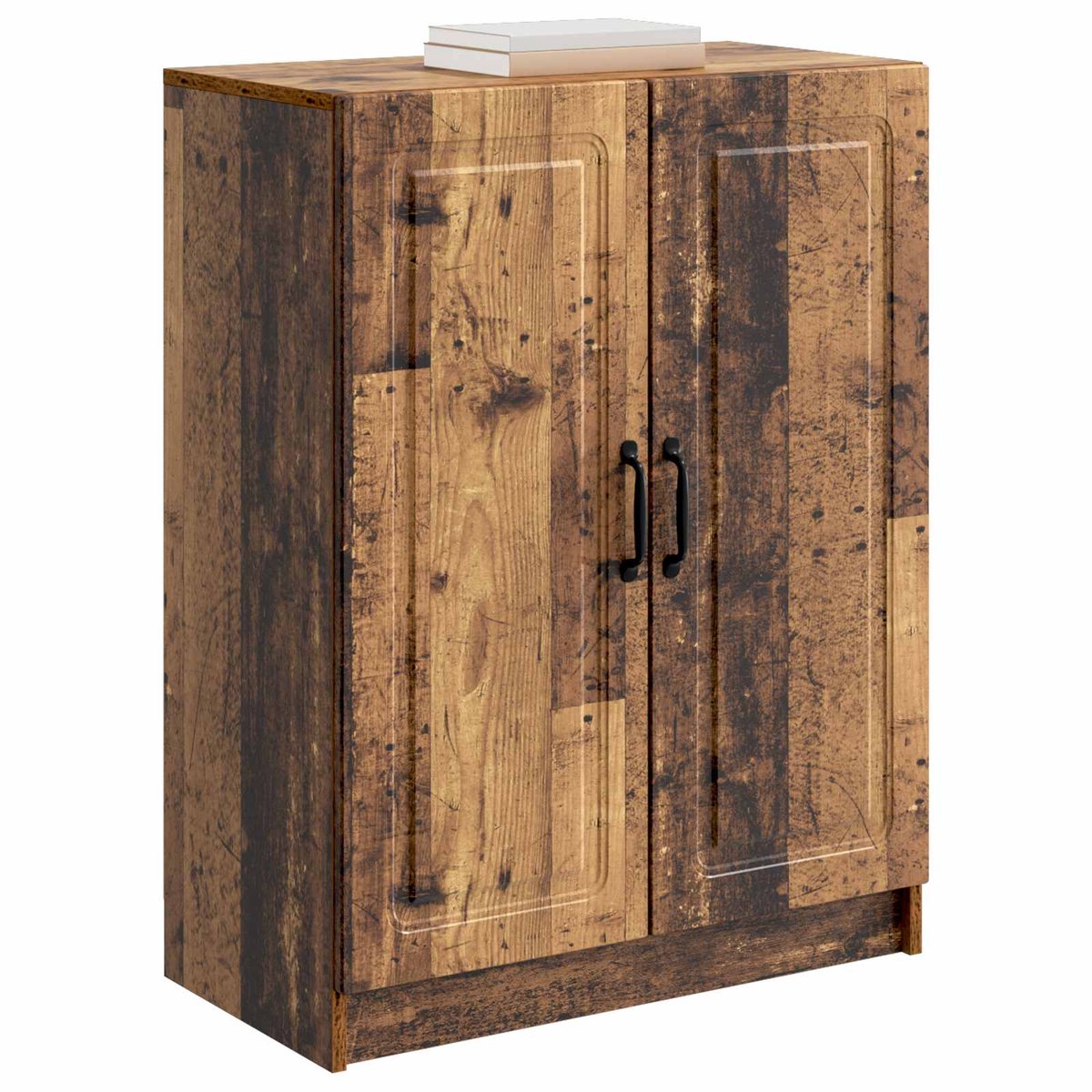 vidaXL - Dressoir - Oud - hout - 66 - x - 34,5 - x - 87 - cm - Bewerkt - hout