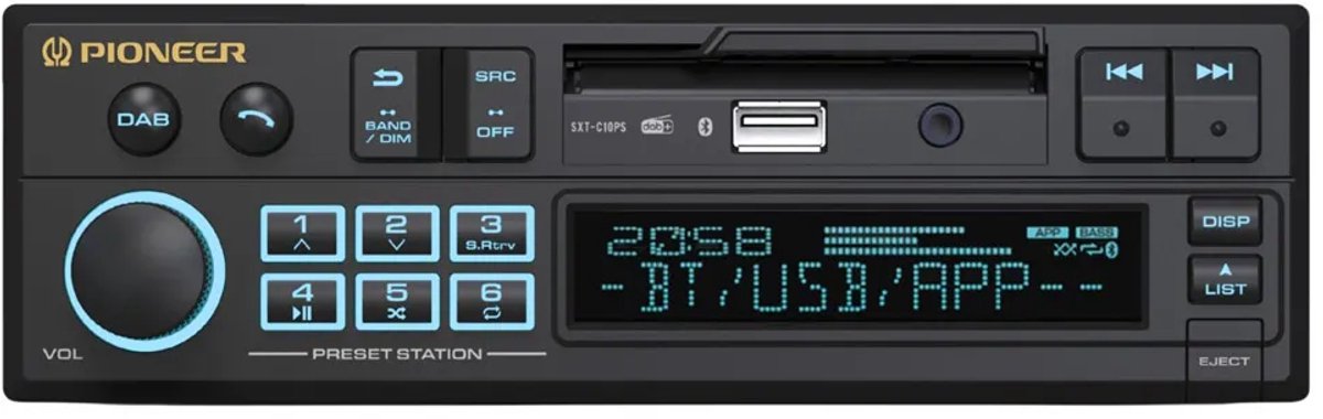 Pioneer Sxt-c10ps Autoradio Transparant – foto 7