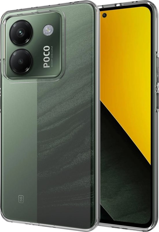 Just in case Soft Design POCO M7 Pro Back Cover Transparant