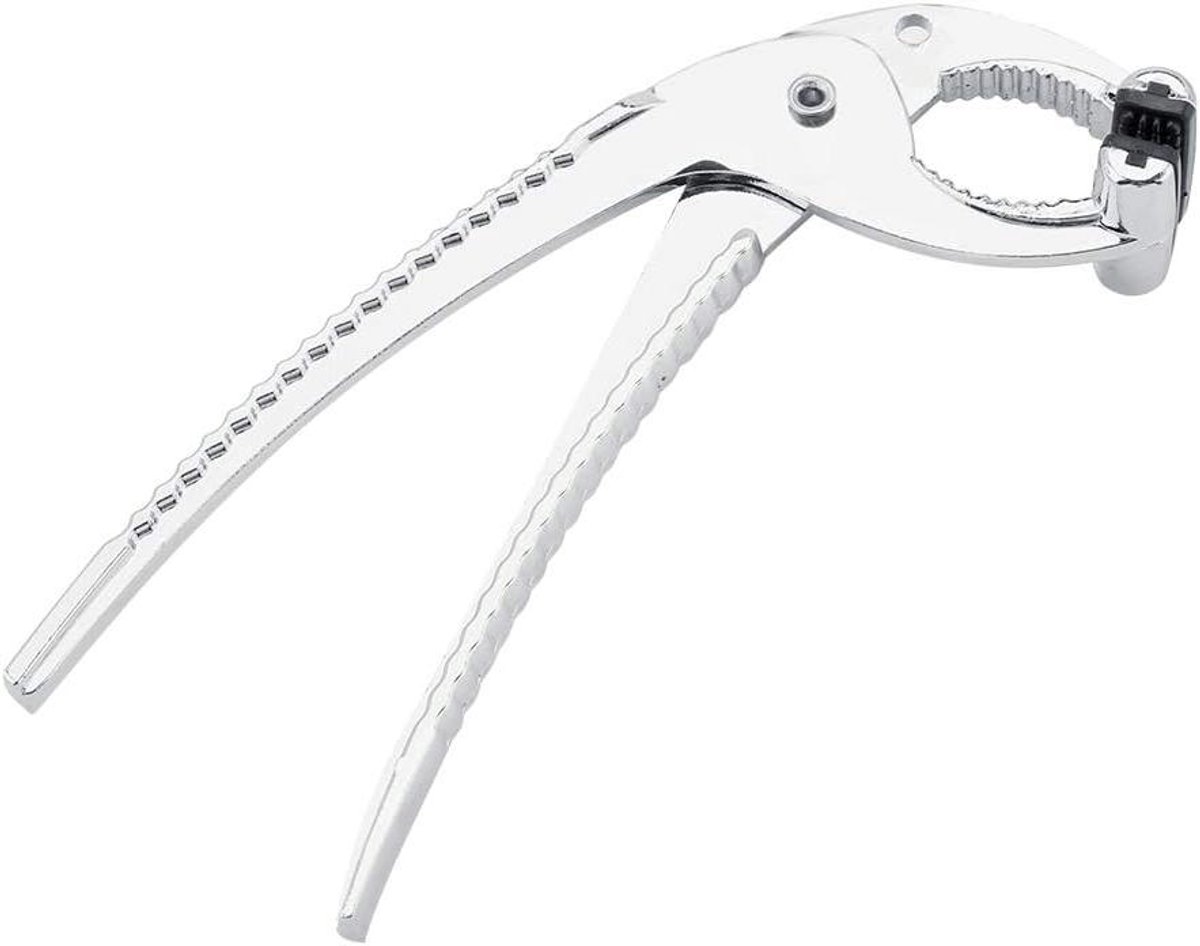 Oventang - Grijper - Hete Schalen Pakken - Antislip Handgreep - 17 cm - Zilver