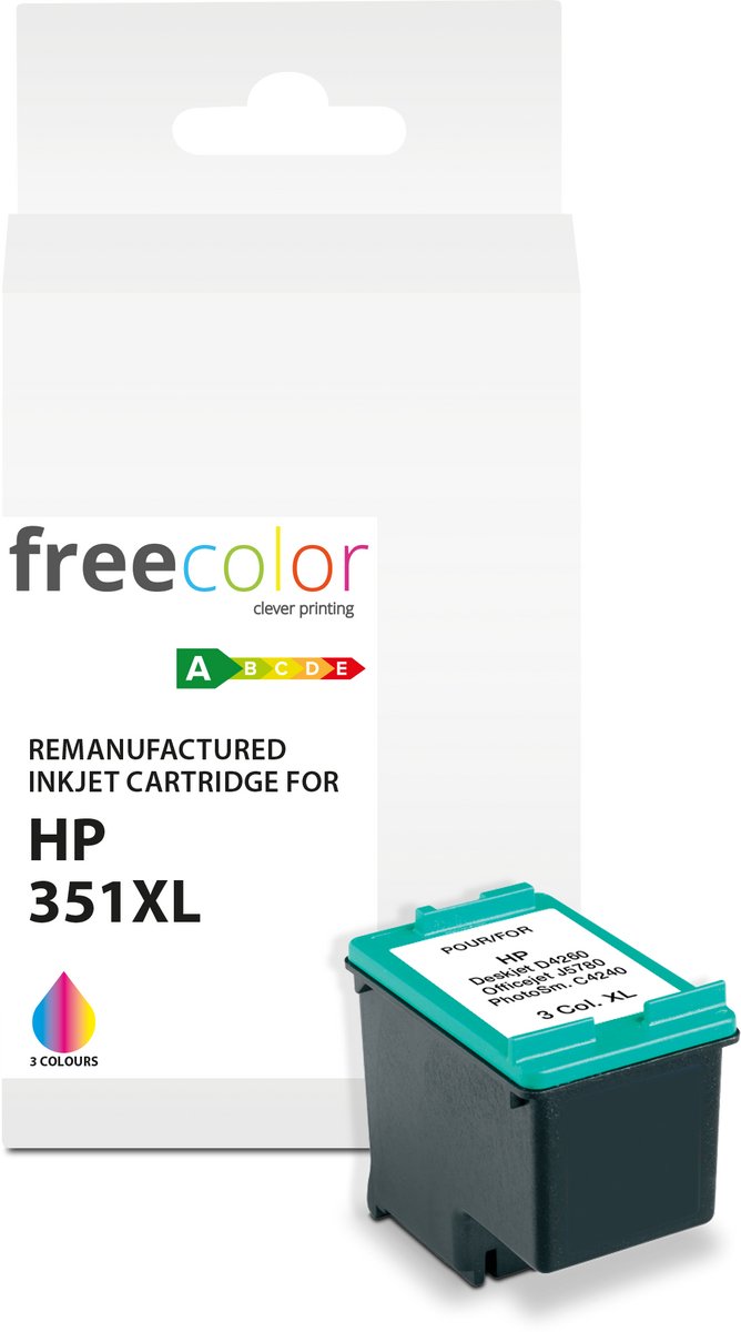 Freecolor HP38EE-INK-FRC inktcartridge 1 stuk(s)