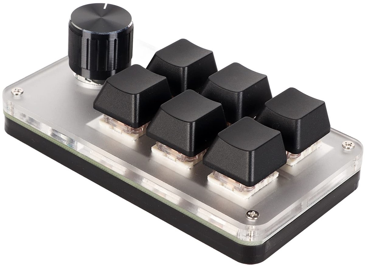 ONF3 - Mini Mechanisch Toetsenbord - Gaming-toetsenbord met Knoppen - Ergonomisch en Programmeerbaar - Compact Formaat - Ondersteunt Windows en ...