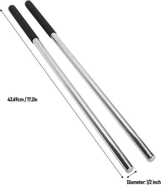 Spanningsstaaf - Wikkelstangen - Garagedeur Onderhoud - Antislip Handgreep - 437 cm - Zilverkleurig — afbeelding 5