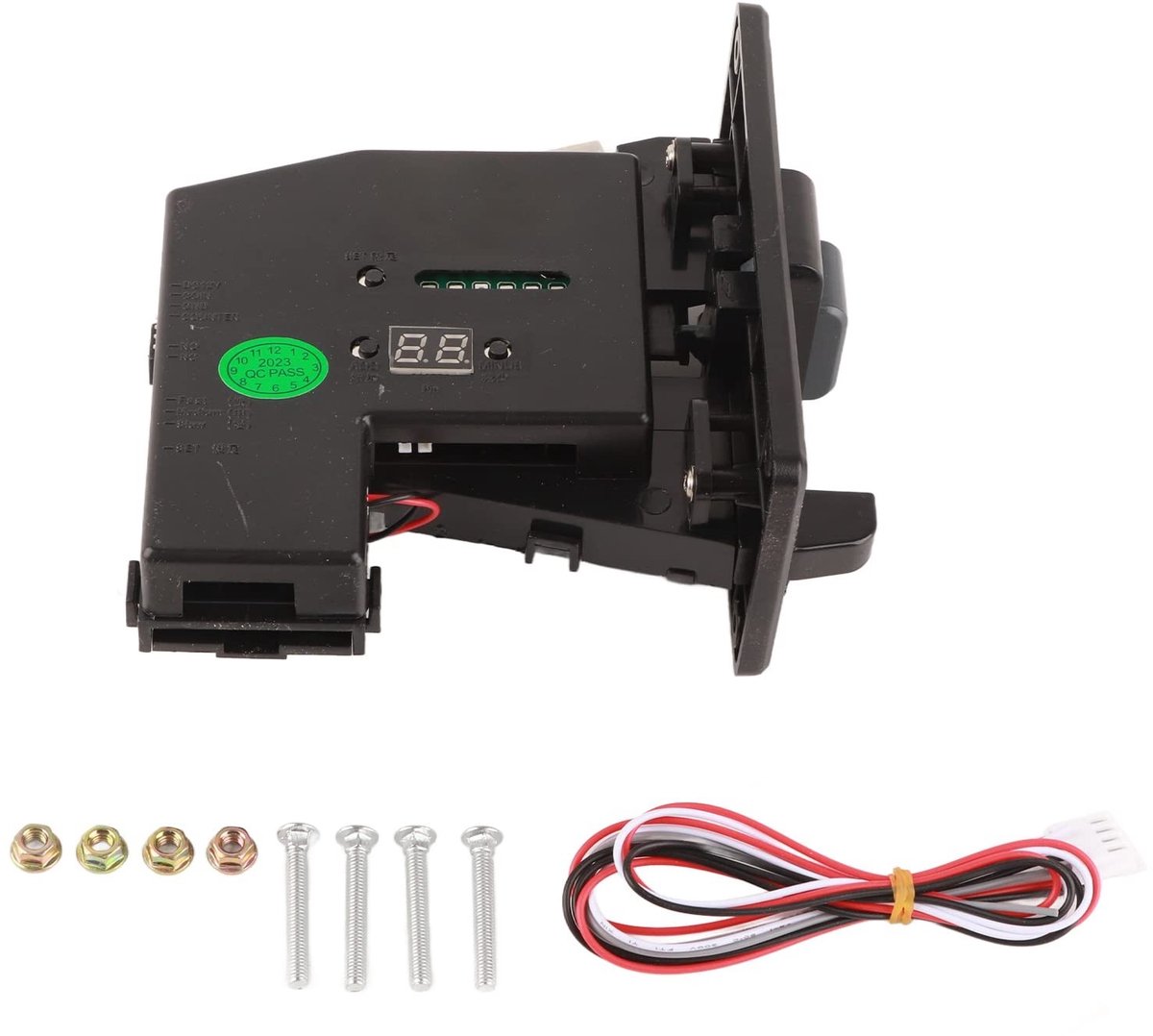 ONF3 - Coin Slot Machine - Coin Acceptor Ondersteuning - Voor Vending Machines - 6 Soorten Munten - Voor Game Machines - Gokautomaat