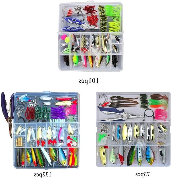 Vissershengel set met drijvende hengel, haakaccessoires en opbergdoos voor optimale viservaring — afbeelding 4