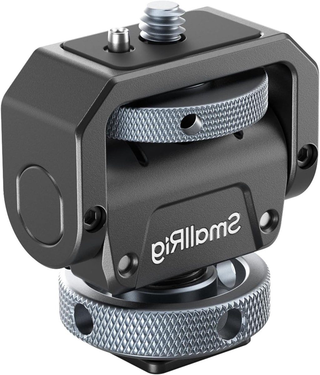 Camera Monitor Mount - Verstelbare Houder - Video Opnames - 360° Draaibaar 180° Kantelbaar