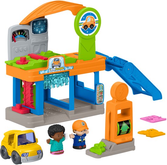 Fisher-Price Little People Tankplezier Benzinestation van Fisher Price — afbeelding 2