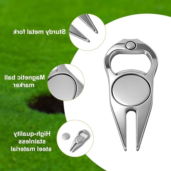 2 stuks dubbele pitchfork met verwijderbare markers, ergonomisch — afbeelding 5