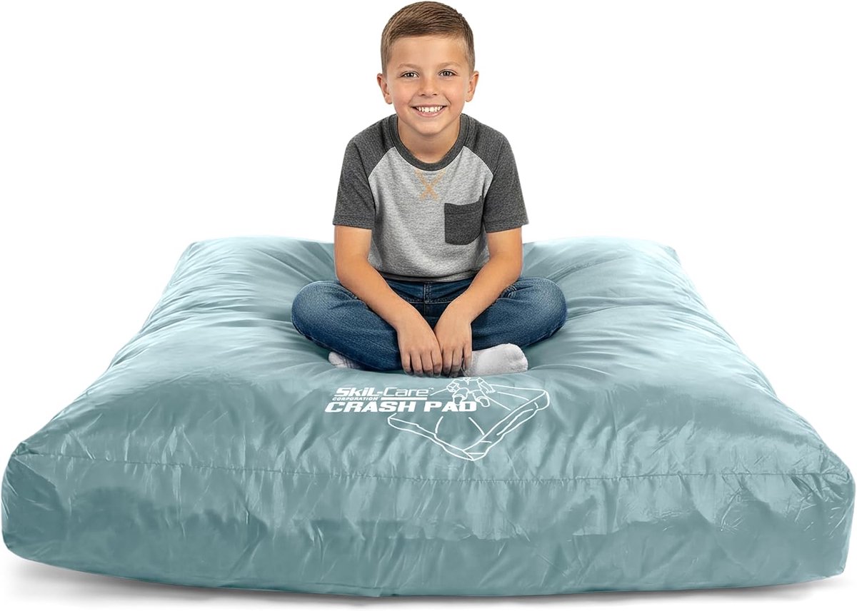 Crash Pad - Sensorisch Hulpmiddel - Actief Spelen - Schuim Gevulde Constructie - 3x4 Voet - Groen