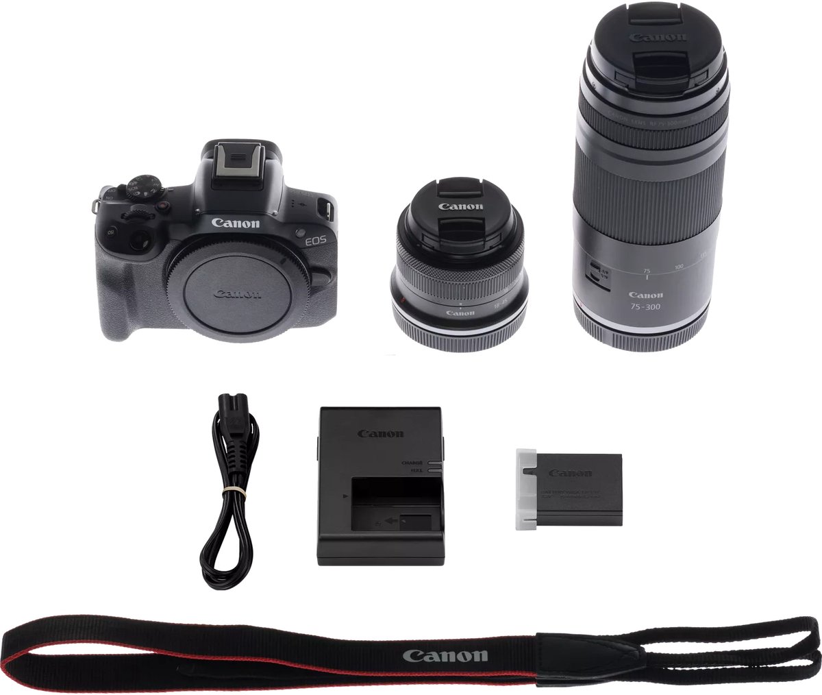Canon EOS R50 + RF-S 18-45 IS STM + RF 75-300 - Systeemcamera - 24.2 MP - 4K Video - Compact formaat - Kantelbaar touchscreen - Inclusief standaard zoomlens + telezoomlens — cadeau in Elektronica - foto 6