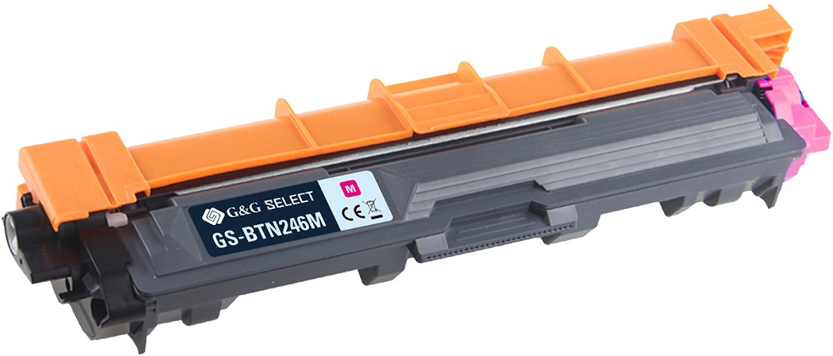 G&G Toner vervangt Brother TN-246M Compatibel Magenta TN-246M GS-BTN246M