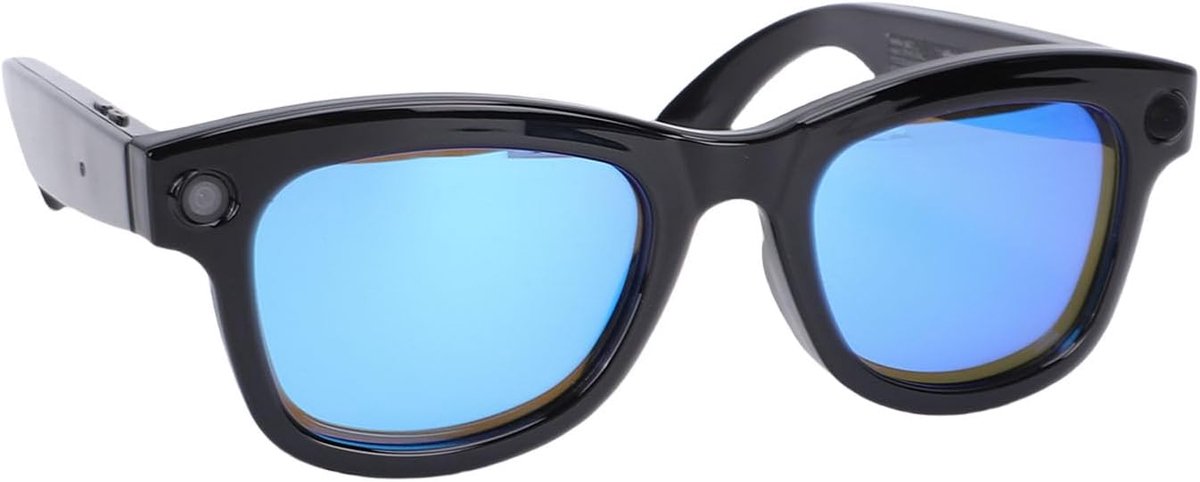 Slimme Vertaalbril - Camera Bril - Reizen Zaken - AI Ruisonderdrukking - 55mm - Blauw