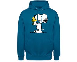 Peanuts Snoopy En Woodstock Vrienden Hoodie Unisex