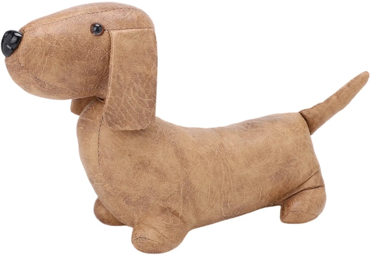 Deurstopper Diego teckel bruin 29cm