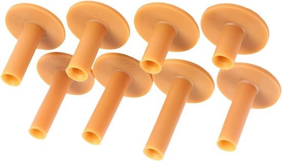 Jhubersproducts - Tees Houder - Rubber Tees voor Golf - Duurzaam en Herbruikbaar - Verschillende Maten - Golf Praktijk Mat - Geschikt voor Binnen en B van Merkloos — afbeelding 2