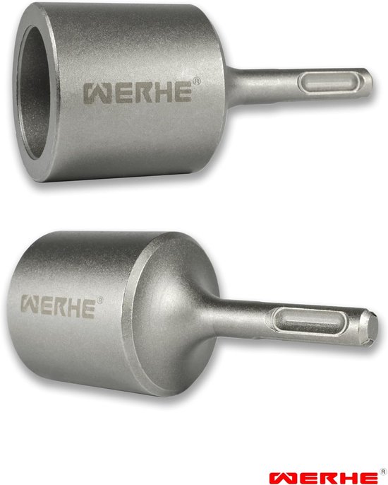 Grondspijkerboor - Piketboor SDS Plus - Palen Drijven - Boormachine Adapter - 325 mm - Zilverkleurig — afbeelding 2