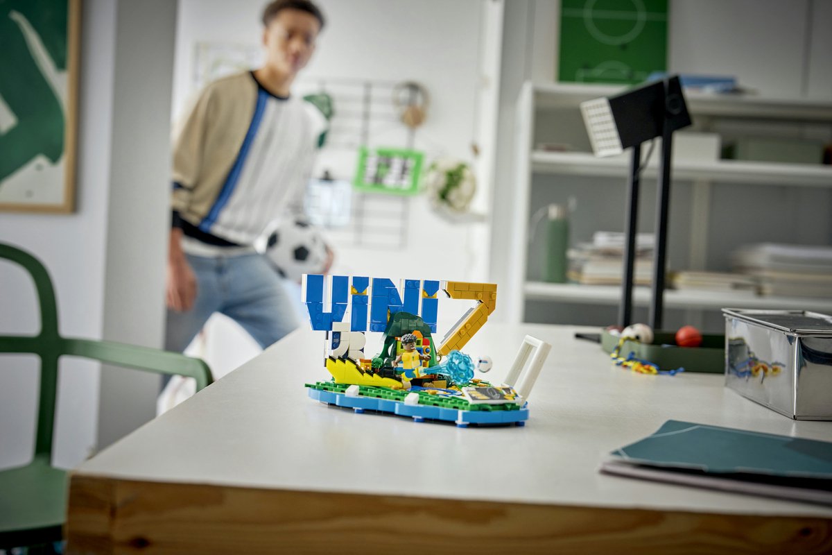 LEGO Editions - Vini Jr. – Voetbalhoogtepunten Voetbal Bouwpakket voor Kinderen - 43027 – foto 8