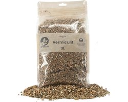 Vermiculiet Bodemverbeteraar - Mineraal Bodem - Planten Groei - Vocht Vasthoudend - 2.5 Liter - Natuurlijk