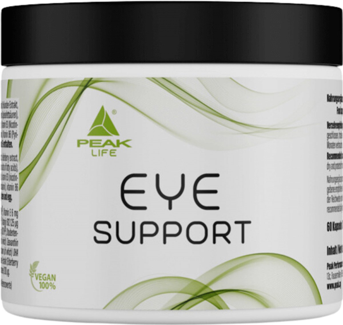 Peak Eye Support (60 Caps) Unflavoured - Vitaminen, mineralen & gezondheid - Vitaminen & Mineralen Complex