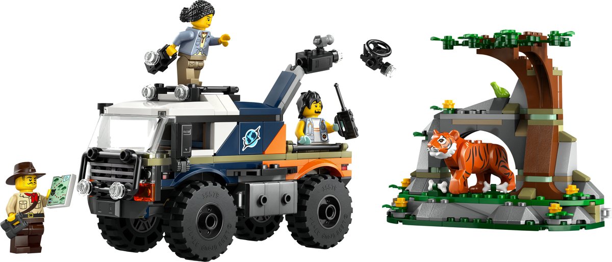 LEGO City Jungleonderzoekers: offroad truck 60426 — afbeelding 8