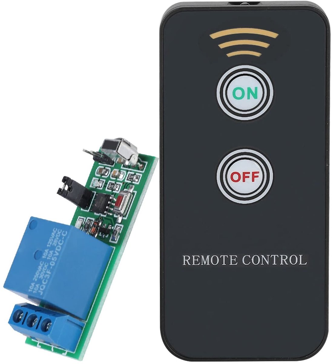 aladdien - Infrarood afstandsbediening relaismodule - 1 kanaal - Eenvoudige installatie - Compact formaat - Hoogwaardige ontvangst - Ideaal voor thu..