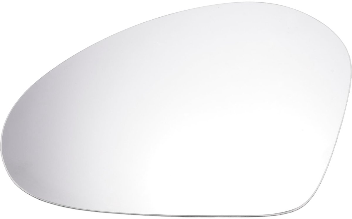 aladdien - Auto Buitenspiegel Vervanging - Convex Wit Glas - Niet-Verwarmd - Perfecte Passform