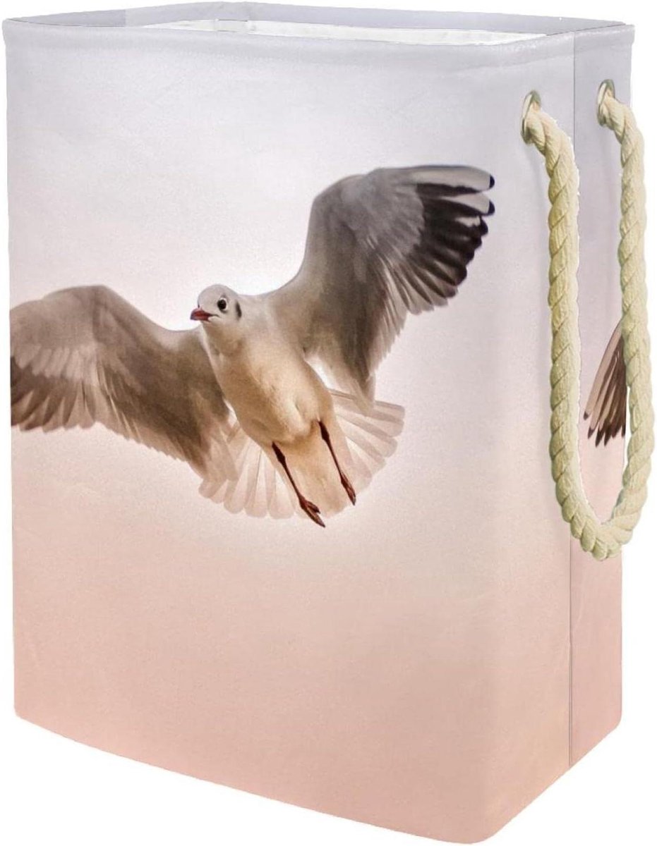 Wasmand Waterdicht Kledingmand Vuile Was Kleding Opbergen Met Stevige Handvatten 49x30x40.5 cm Meerkleurig