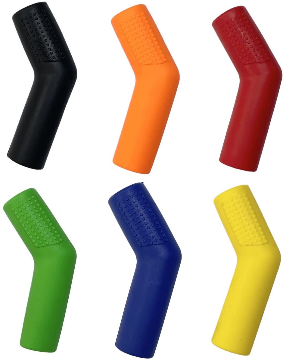 aladdien - Motorfiets versnellingspook rubberen beschermhoes - Antislip schakelbescherming - 6 stuks - Versnelling moto gadget - Geschikt voor motor..