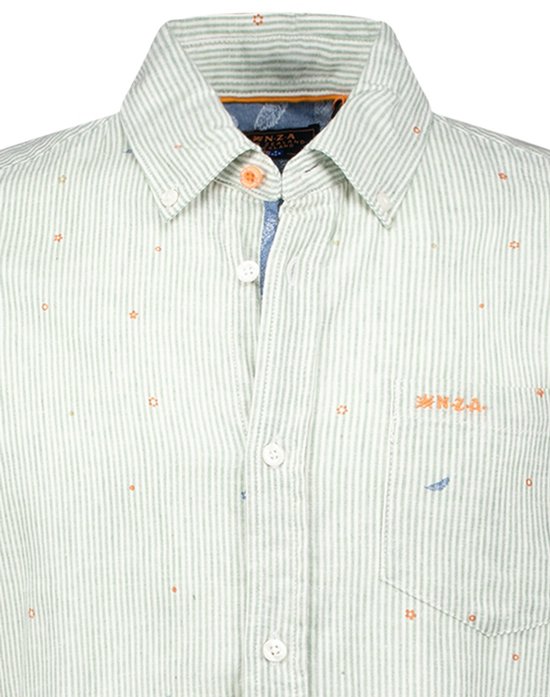 New Zealand casual overhemd groen
