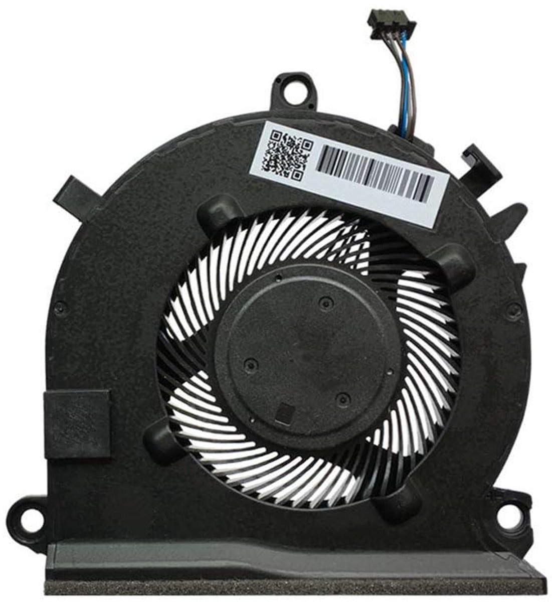 Laptop Ventilator - Koeler - Laptop Koeling - 4-polige Stekker - 15-EC 16-A - Zwart