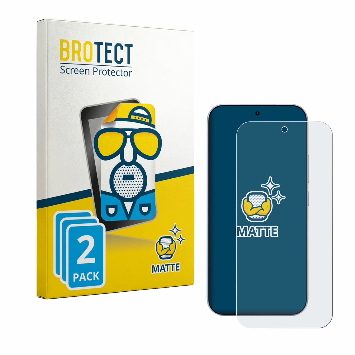 BROTECT - Screenprotector voor Xiaomi 17T - Folie Beschermfolie matte 2 Stuks