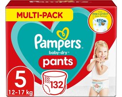 Luierbroekjes Baby - Kleine Luiers - Eenvoudig Verschonen - 360 Graden Pasvorm - 132 Stuks - Wit