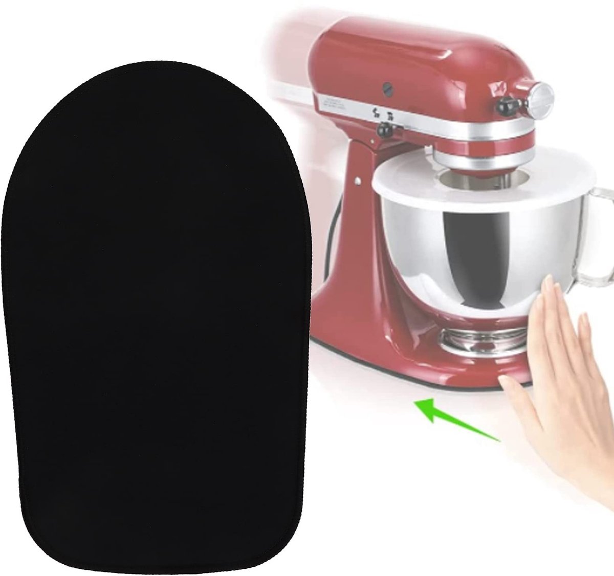 aladdien - Mixer Slider Mat - Professionele Antislip Mat voor Stand Mixer - Duurzaam en Betrouwbaar - Keukenaccessoire - Anti-slip Ondergrond - Gesc...