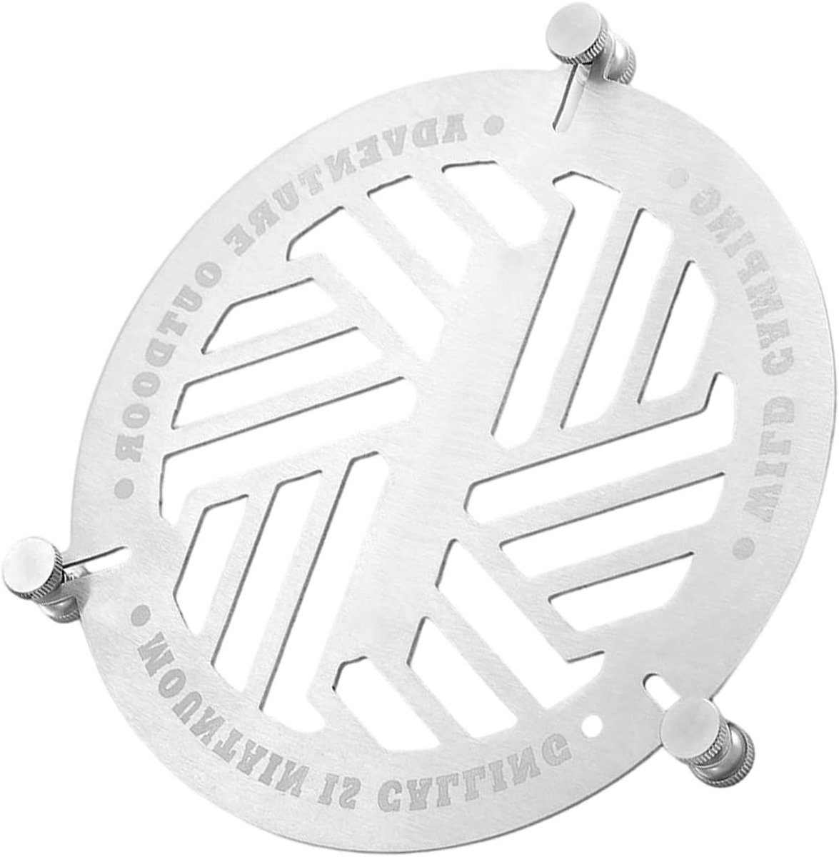 Rond Stoomrek - Voedselhouder - Eten Stomen - Roestvrij Staal - 15.5 cm - Zilverkleurig