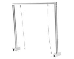 Reptielenlamp standaard - Warmtelamp houder - Terrarium klimaat - Verstelbare hoogte - 64 cm - Zilver