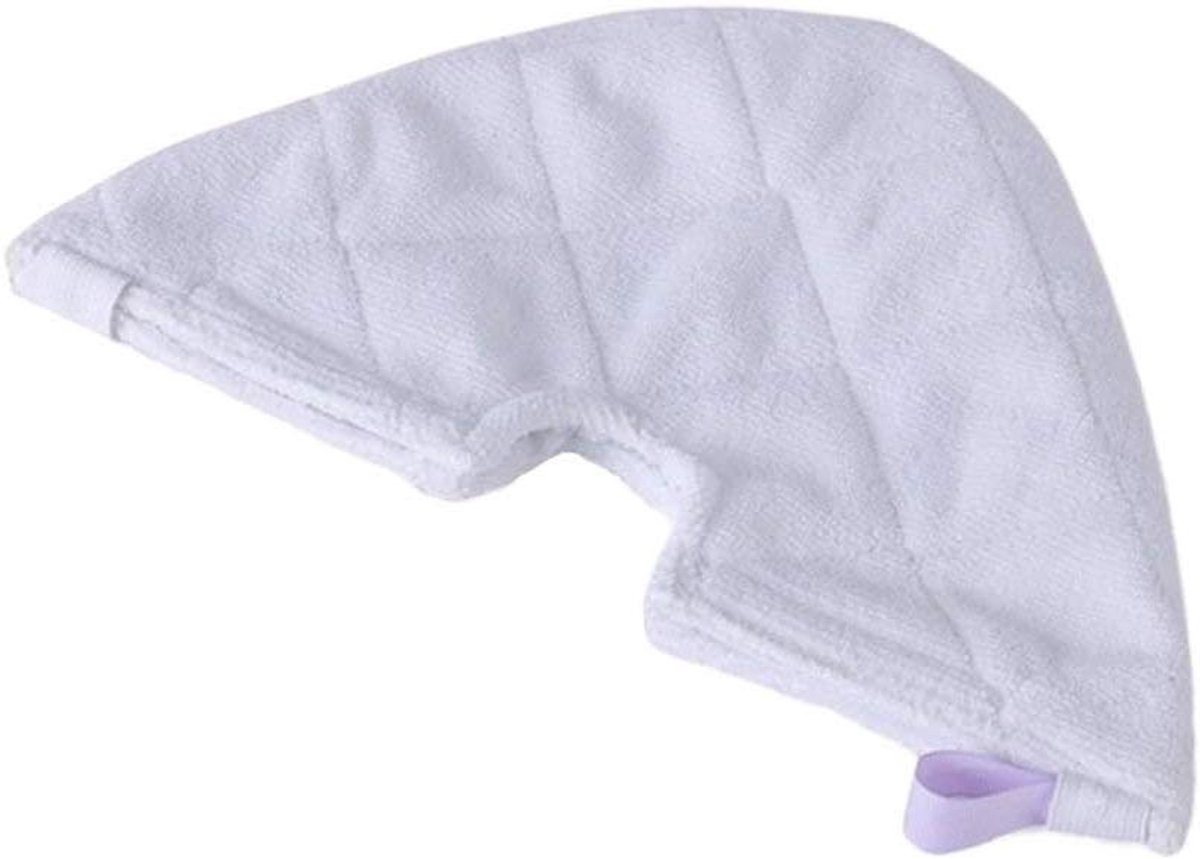 Stoom Mop Pads - Vervangende Doeken - Grondig Reinigen - Wasbaar Herbruikbaar - 30x19 cm - Wit