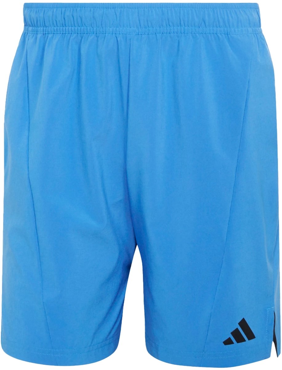 Adidas designed for training workout short in de kleur . Blauw
