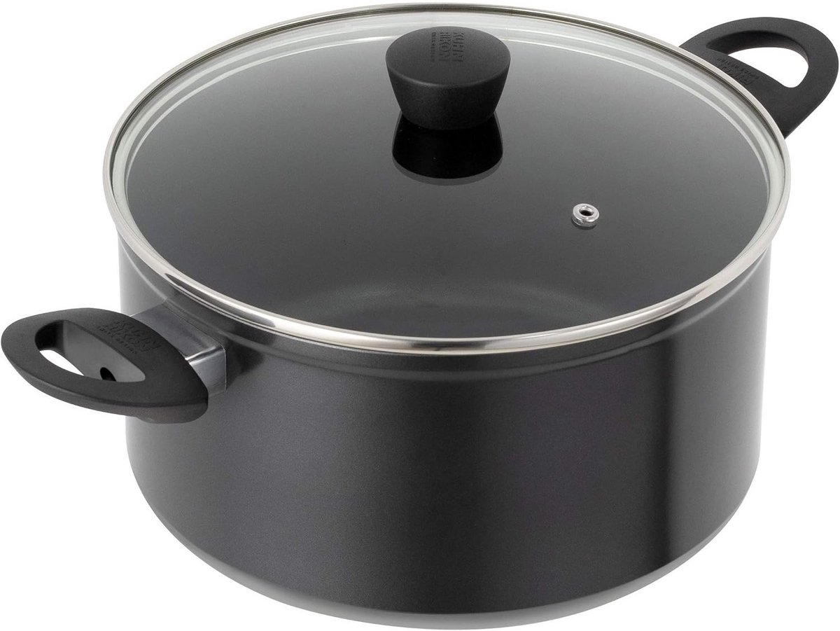 Aluminium Kookpan met Anti-Aanbaklaag, 5 Liter/24 cm, Geschikt voor Inductie