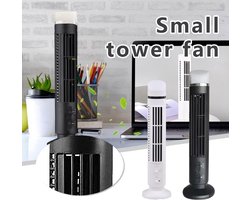 Stille Torenventilator USB Aangedreven met Lichte Functie - Ideaal voor Bureau en Slaapkamer