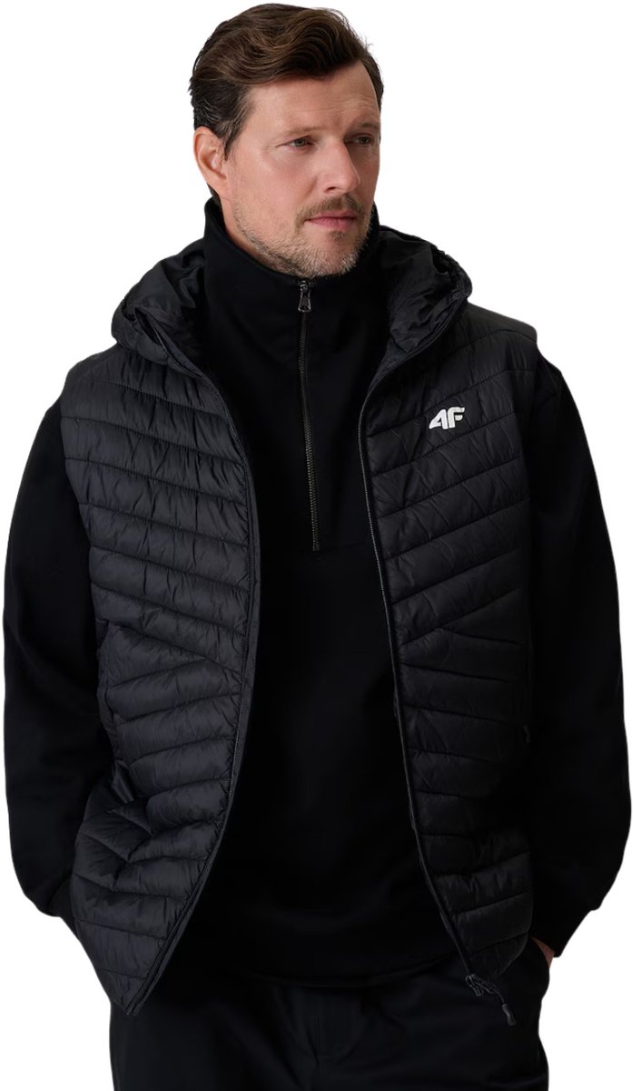 4F Bodywarmer Heren Zwart